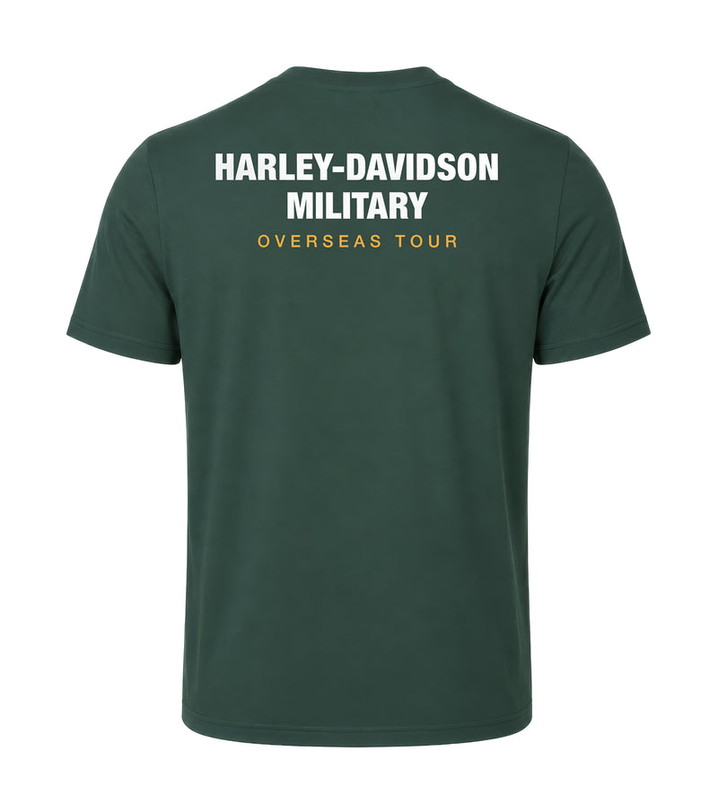 Load image into Gallery viewer, The Legend Rolls On, Overseas Military Tour T-Shirt
