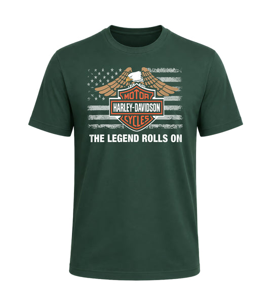The Legend Rolls On, Overseas Military Tour T-Shirt