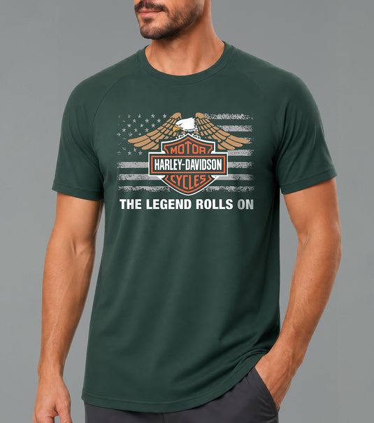The Legend Rolls On, Overseas Military Tour T-Shirt