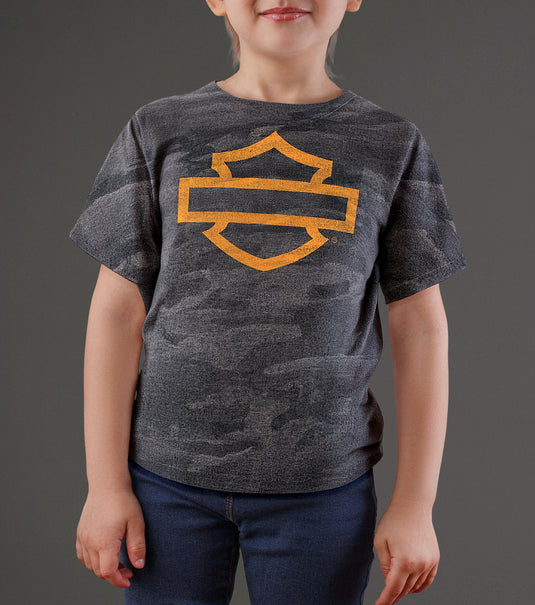 Camo H-D Military Kids Shirt
