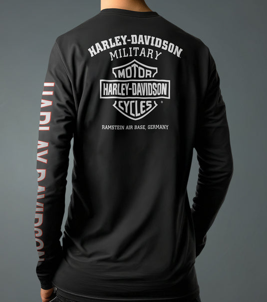 Ramstein Air Base (RAB), Germany  Custom Long Sleeve T-Shirt