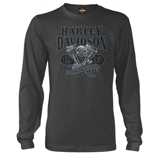 Custom Big V-Twin Overseas Tour Long Sleeve T-Shirt