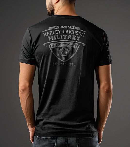 Harley-Davidson Military Baghdad, Iraq Tshirt