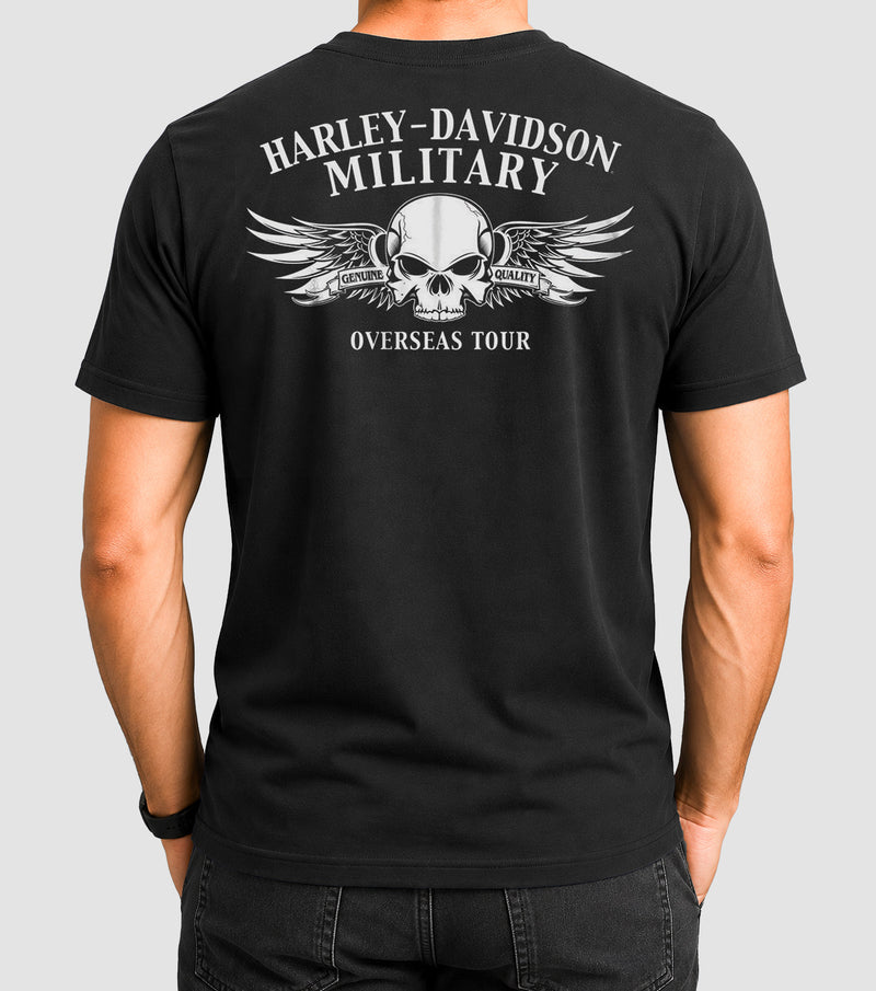 Load image into Gallery viewer, Overseas Military Tour Dog Tags Men’s T-Shirt
