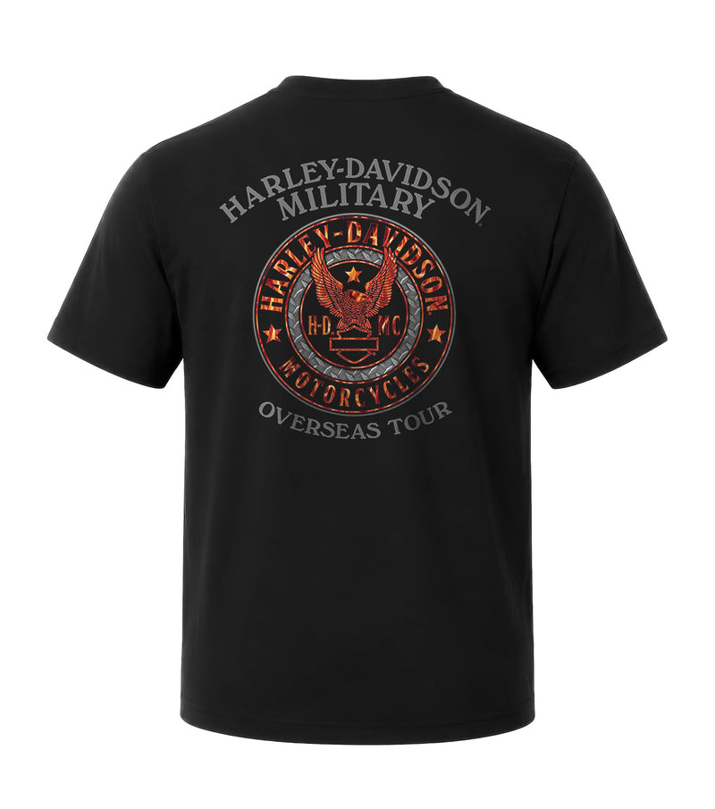 Load image into Gallery viewer, Overseas Military Tour War Bike Men’s T-Shirt
