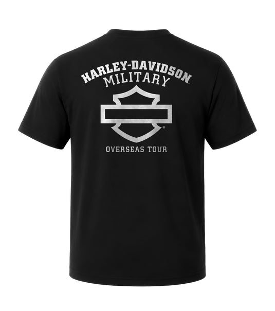 Custom Santa Skull T-Shirt, Overseas Tour