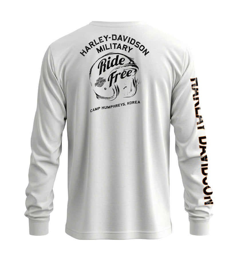 Load image into Gallery viewer, Harley-Davidson Military Camp Humphreys, Korea Tshirt
