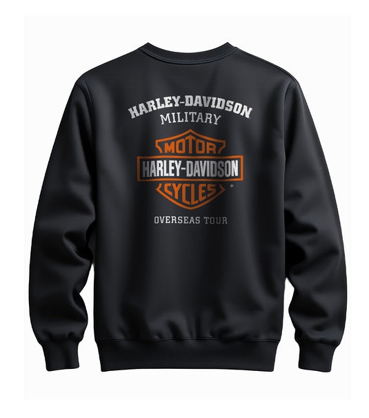 Black Harley-Davidson Military Overseas Tour Sweatshirt
