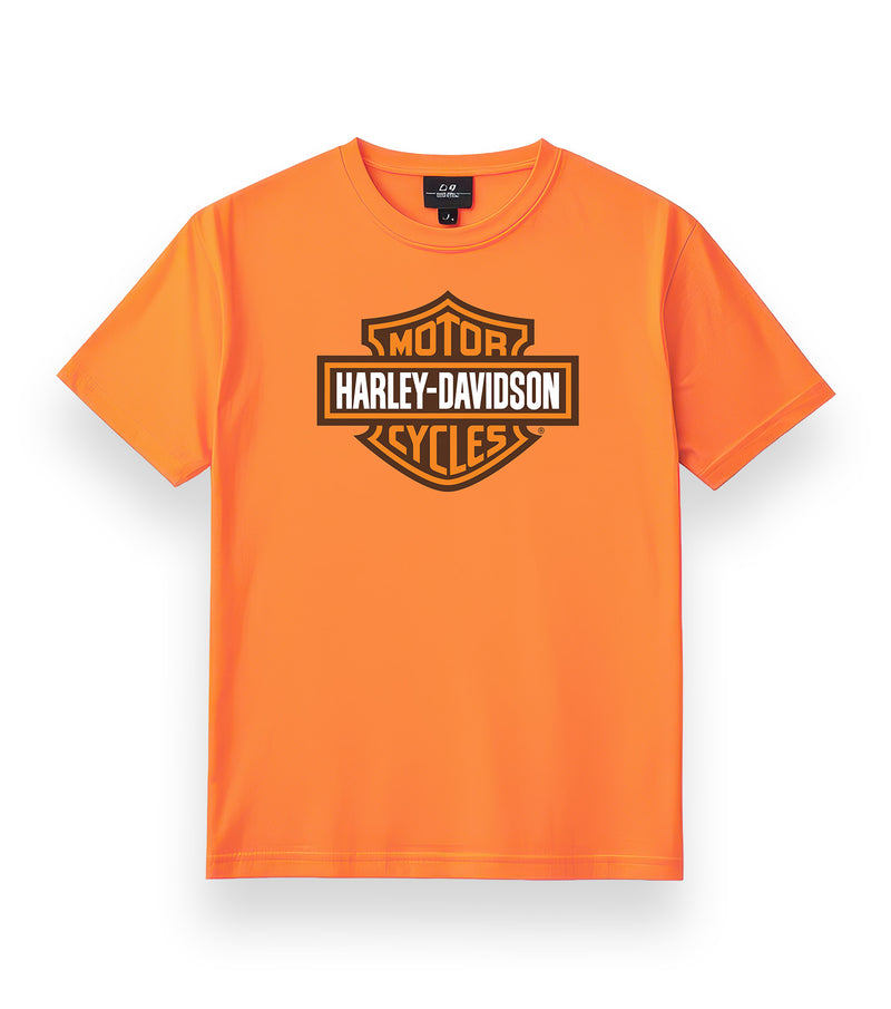 Load image into Gallery viewer, Kids Orange Bar &amp; Shield Tee, Overseas Tour HD Military
