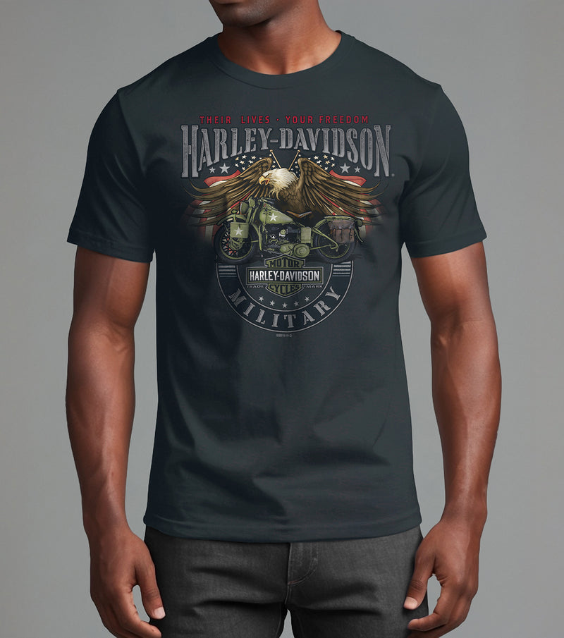 Load image into Gallery viewer, Eagle Bike Harley-Davidson Military Tee
