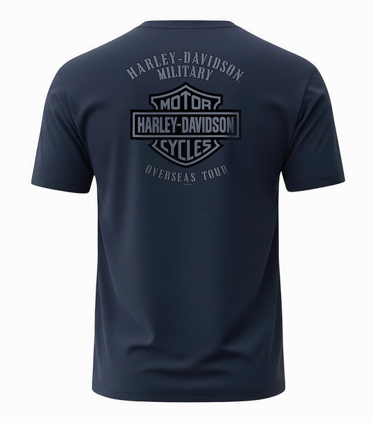 Harley-Davidson Military Veterans Overseas Tour Navy Tee