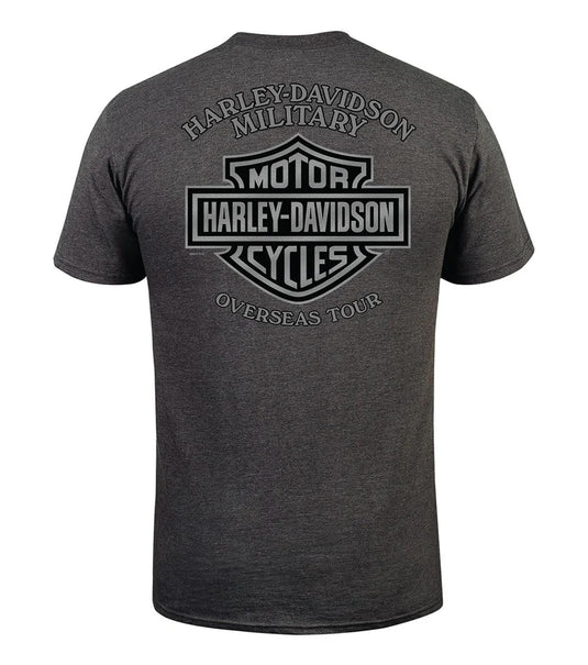 Veteran’s Support Harley-Davidson Grey TShirt