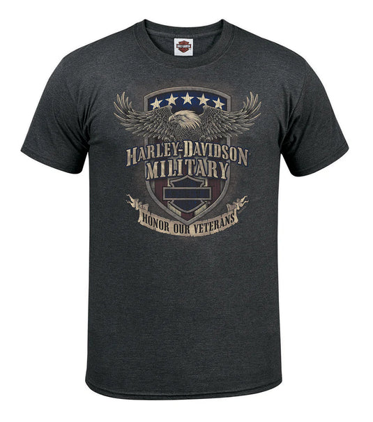 Veteran’s Support Harley-Davidson Grey T-Shirt