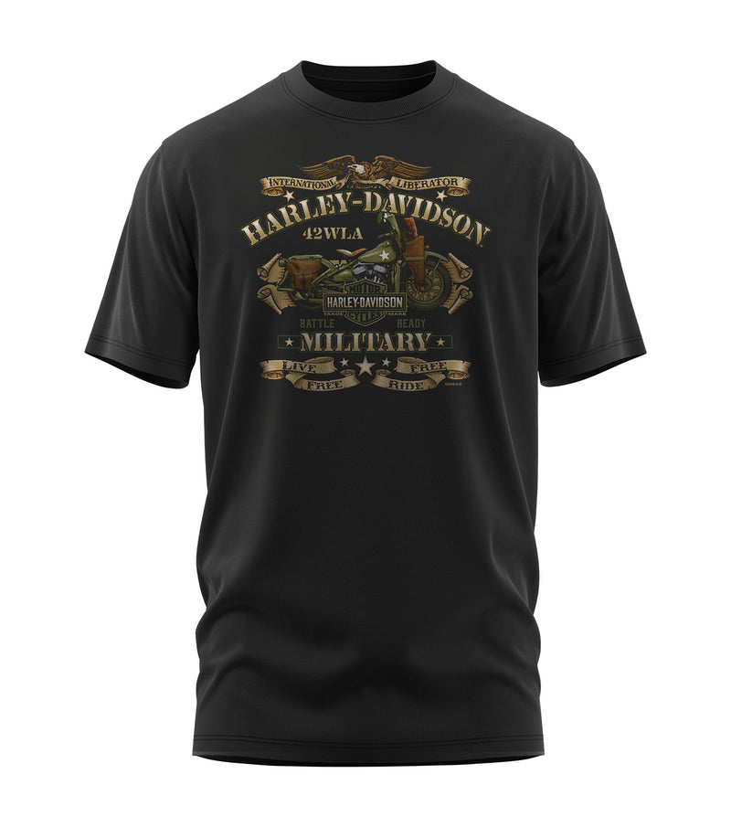 Load image into Gallery viewer, Harley-Davidson Military Motorcycle Tee
