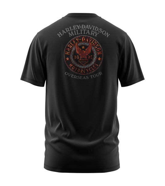 Harley-Davidson Military Overseas Tour Motorcycle Tee