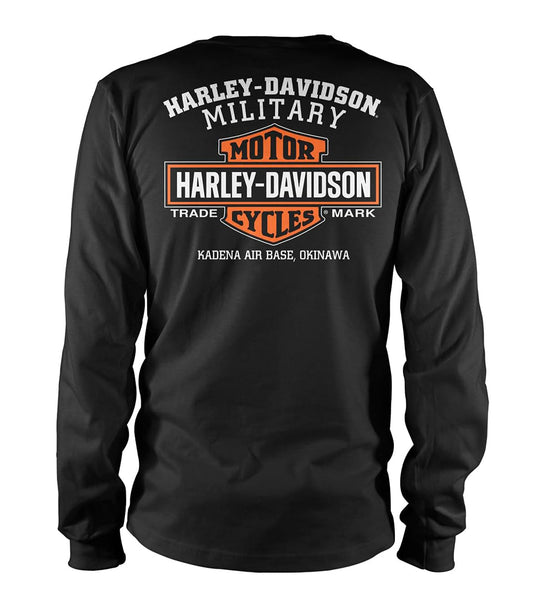 Harley-Davidson Military - Kadena Air Base Long Sleeve Tee