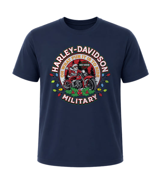 Custom Santa Ride T-Shirt, Overseas Tour