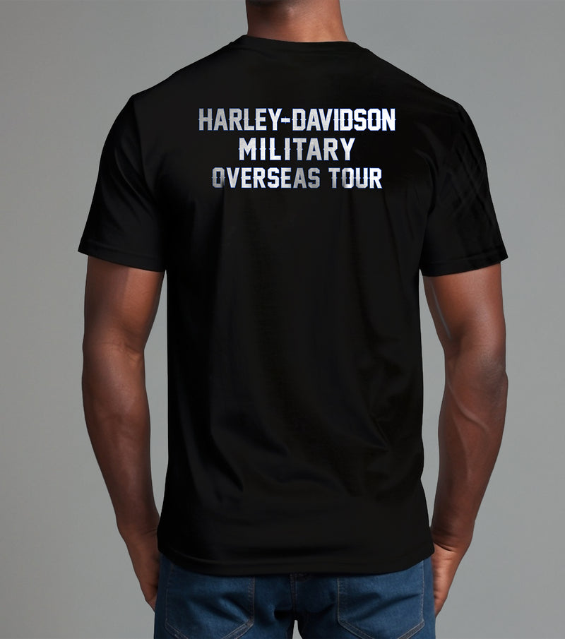 Load image into Gallery viewer, Vivid American Eagle Overseas Military Tour Men’s T-Shirt
