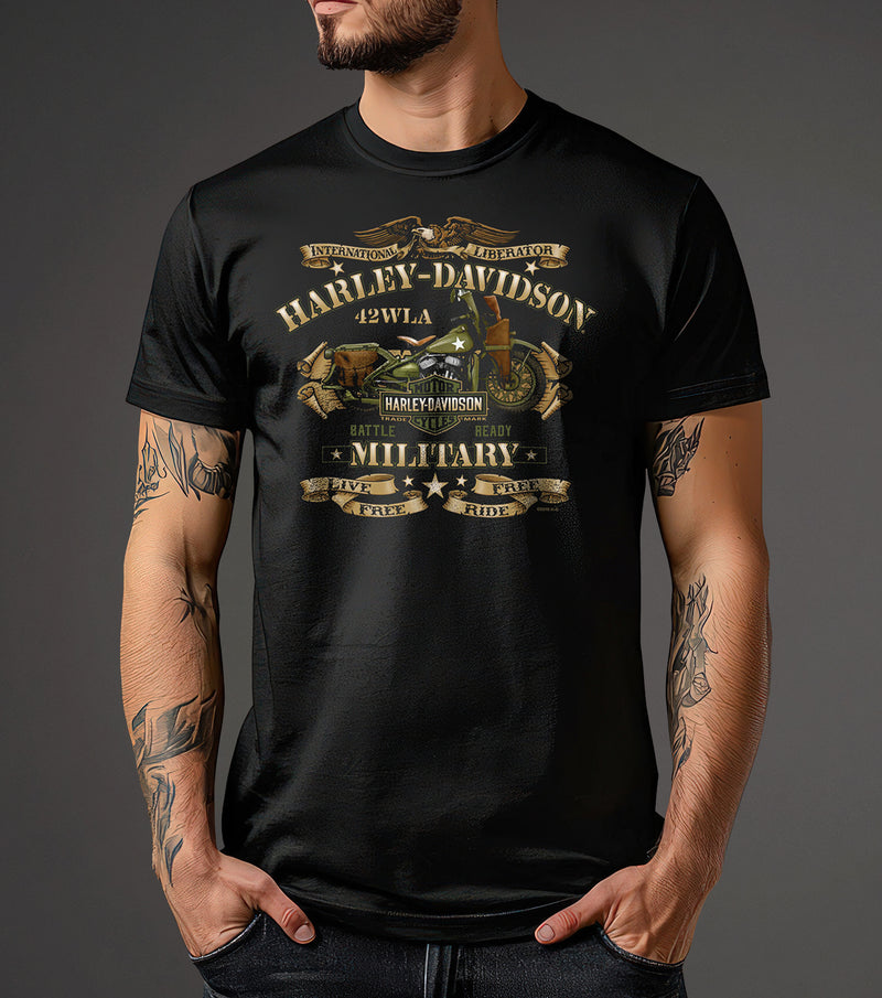 Load image into Gallery viewer, Harley-Davidson Military Overseas Tour Tee

