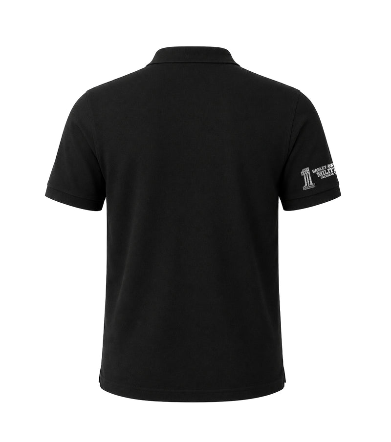 Load image into Gallery viewer, Custom Overseas Tour Harley-Davidson Willie G Polo
