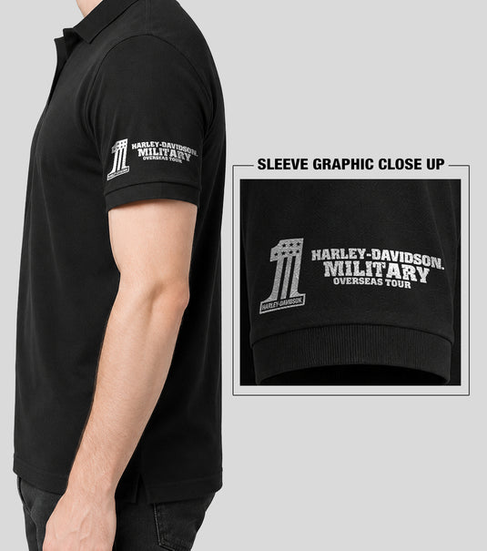 Custom Overseas Tour Harley-Davidson Willie G Polo