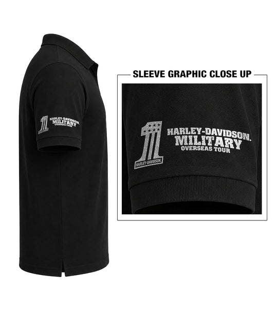 Custom Overseas Tour Harley-Davidson Willie G Polo