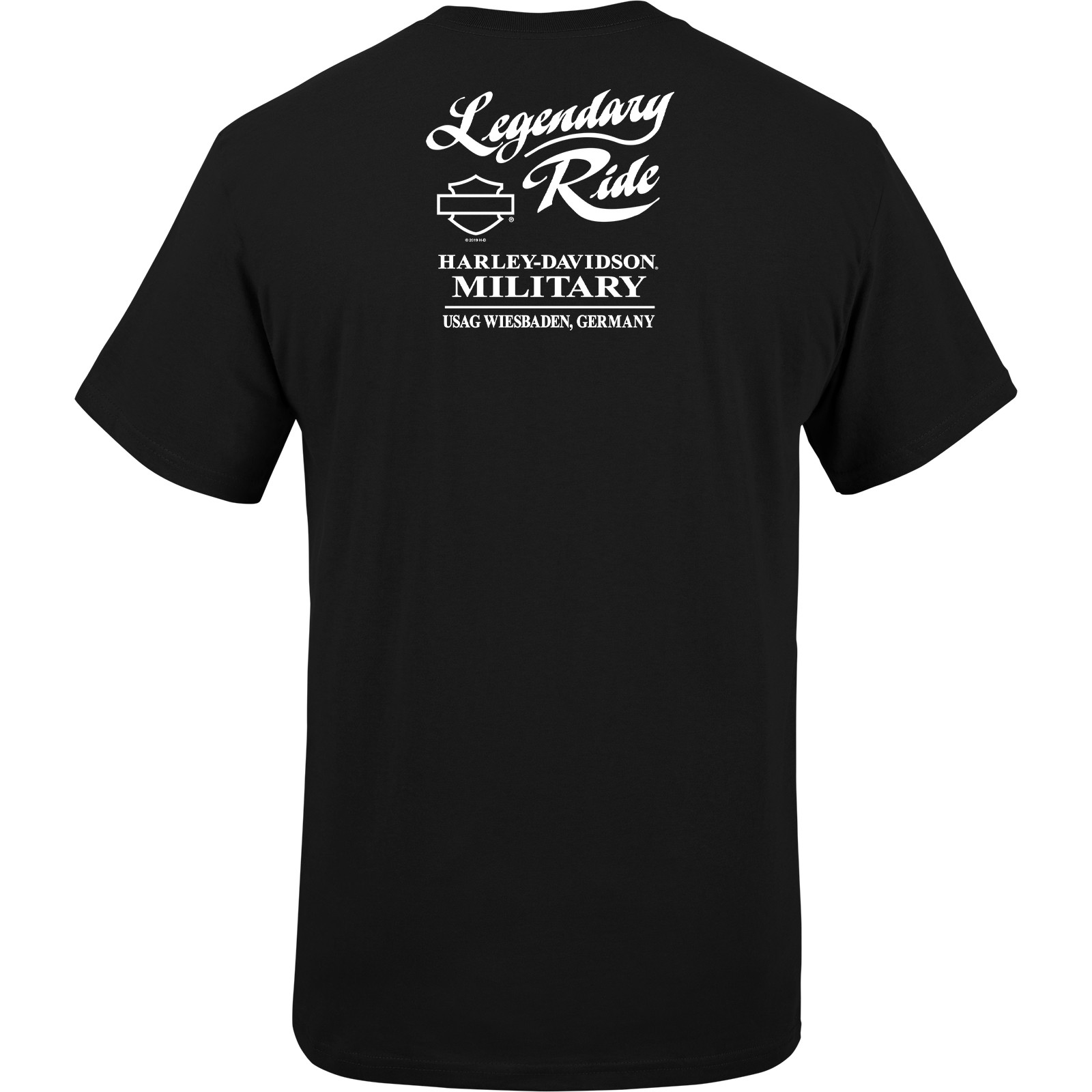 Harley Davidson Men S Graphic Bar And Shield T Shirt Usag