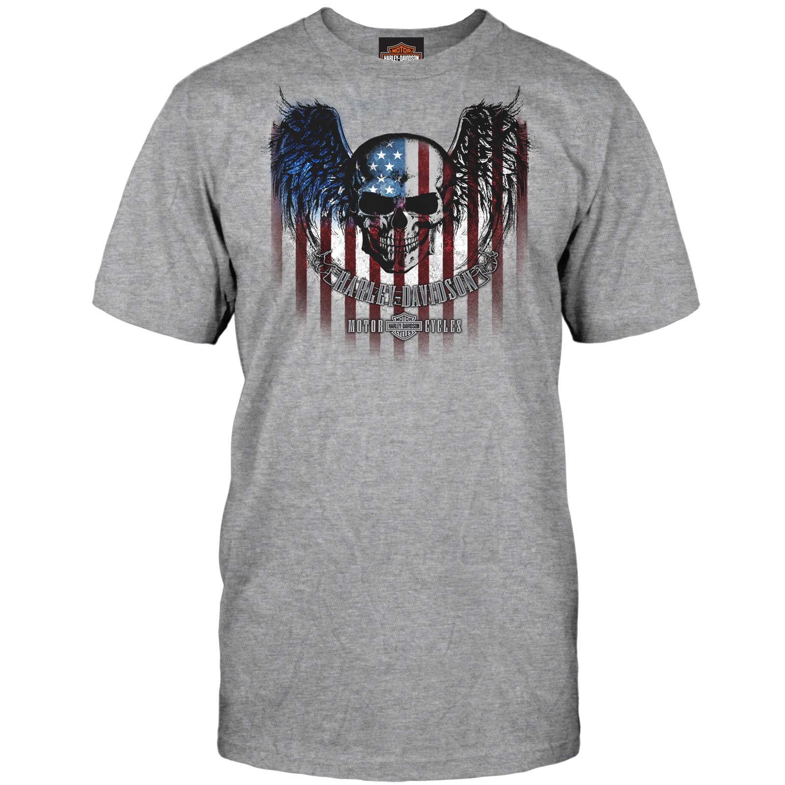 Harley Davidson Men S Skull Graphic T Shirt Overseas Tour