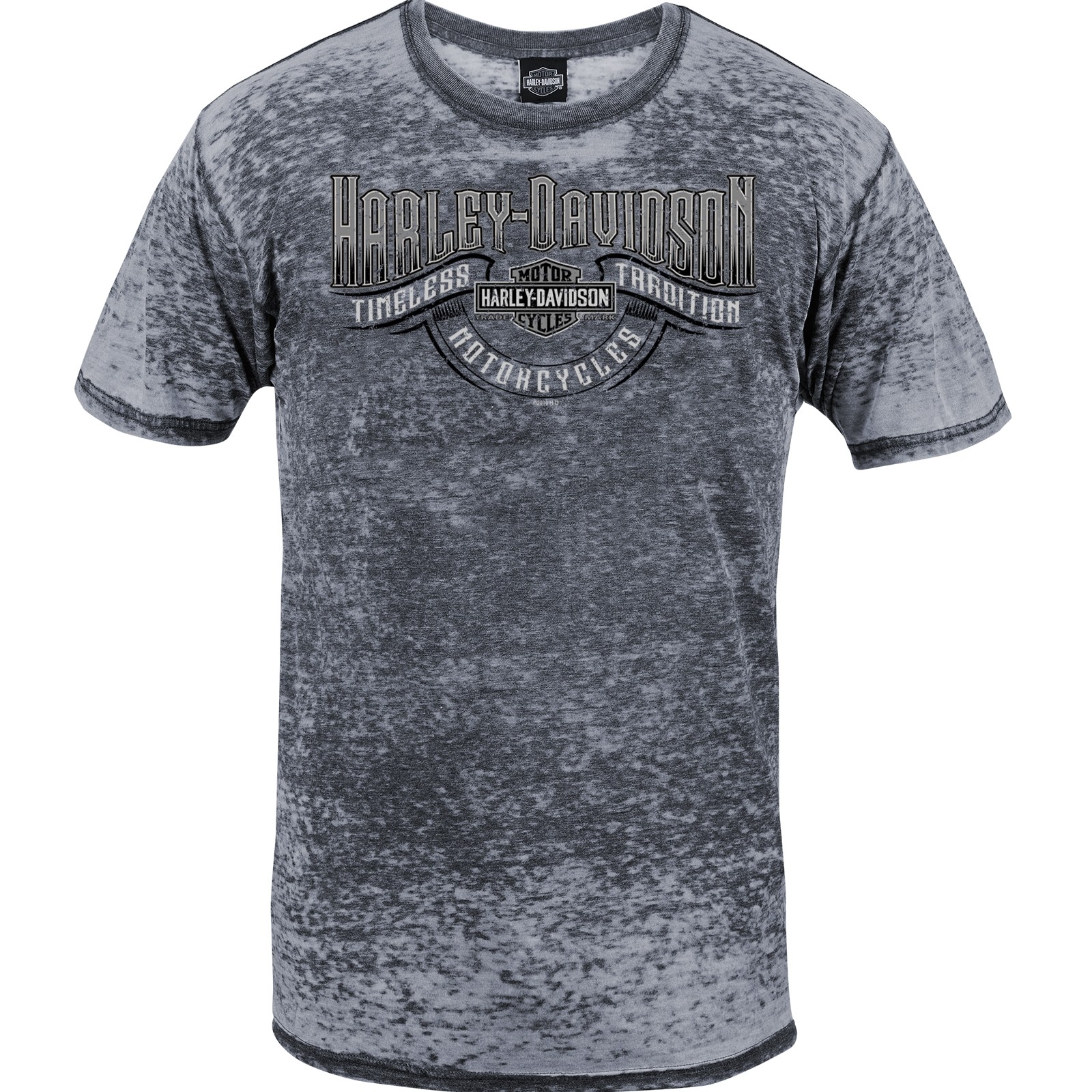 Harley Davidson Men S Short Sleeve Burnout Washed Graphic T Shirt